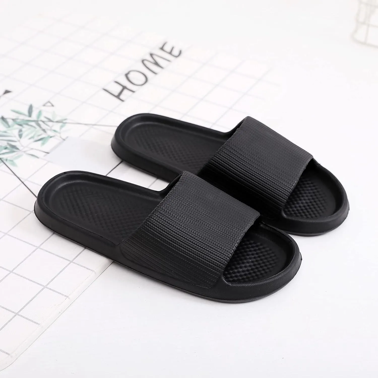 Bathroom Slippers Men Slides for Women Mens Slippers Womens Slides Dorms Beach House