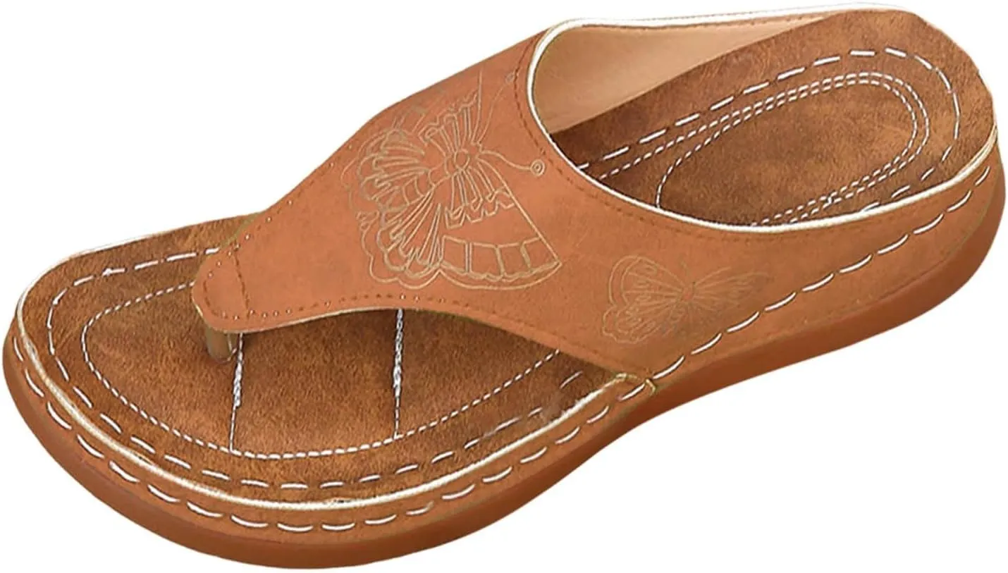 Flip Flops Womens Comfort Lightweight Soft Thong Sandals Beach Sandals for Woman Flip Flops Slip on Indoor Outdoor for Summer