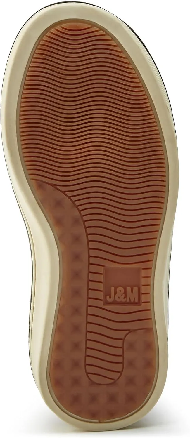 Johnston & Murphy Boys Amherst Knit U-Throat Casual Lace-Up Shoe