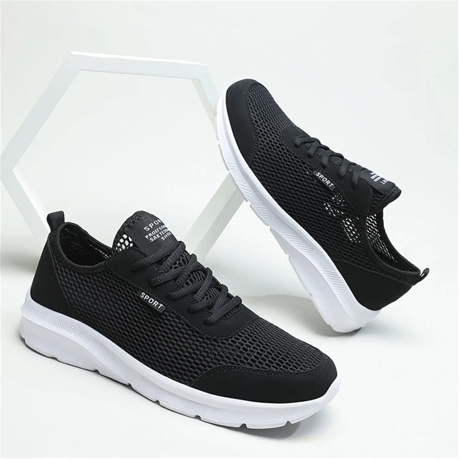 Sport Mesh Mens Loafers & Slip-Ons Fashion Summer Men Breathable Mesh Lightweight Comfortable Casual Shoes